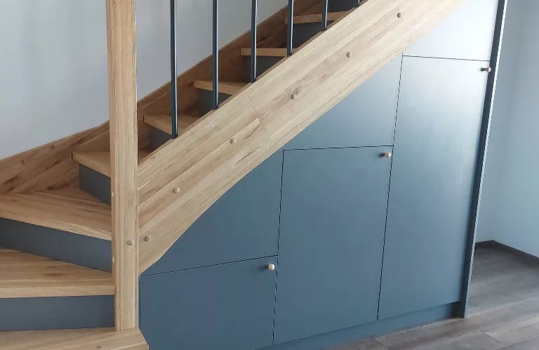 drewniane schody